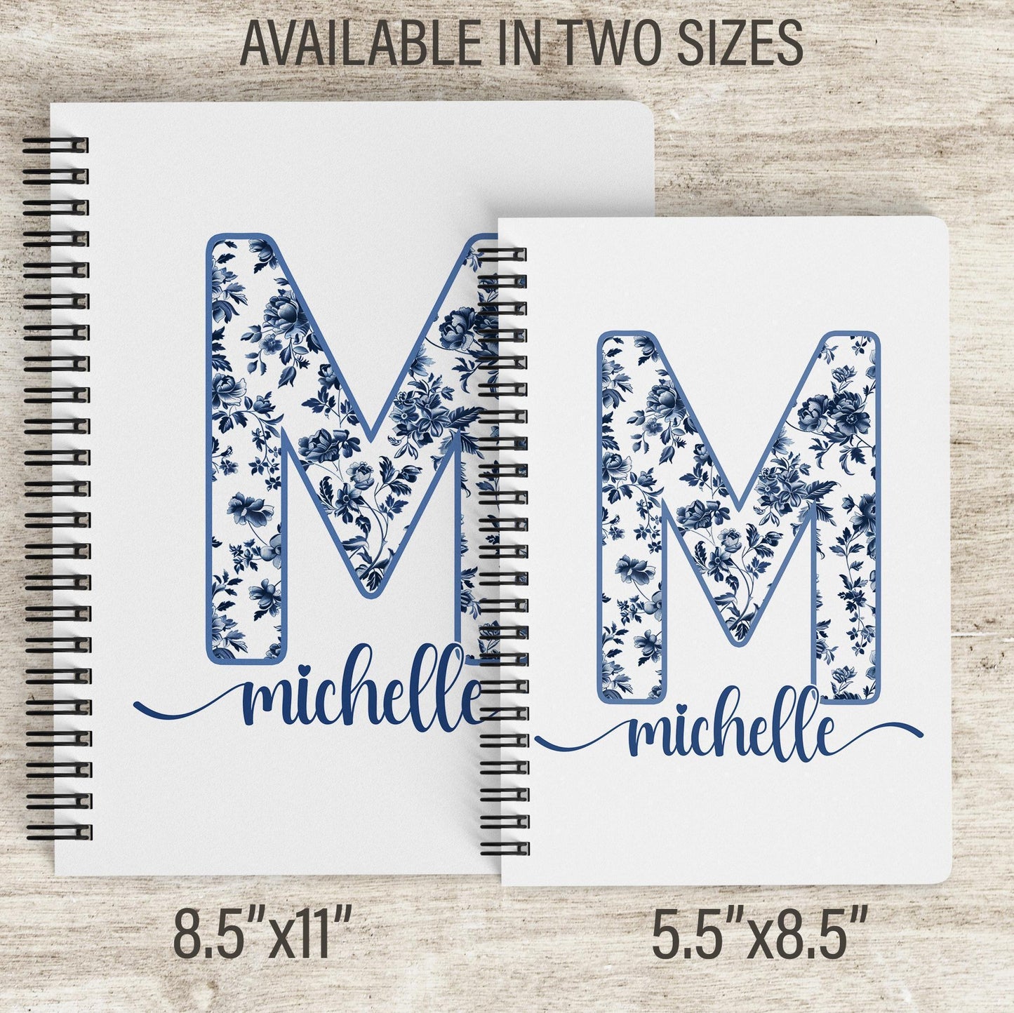 Personalized Womens Notebook | Handmade Custom Notebook with Monogram Name, Prayer Journal Gift