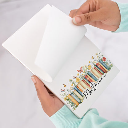 Personalized Teacher Notepad - Custom Name Classroom Note Pads With Tear Away Pages