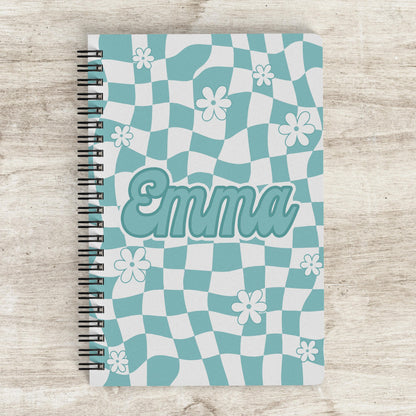 Custom Spiral Notebook - Personalized Journal for Girls | Kids Writing Notebooks