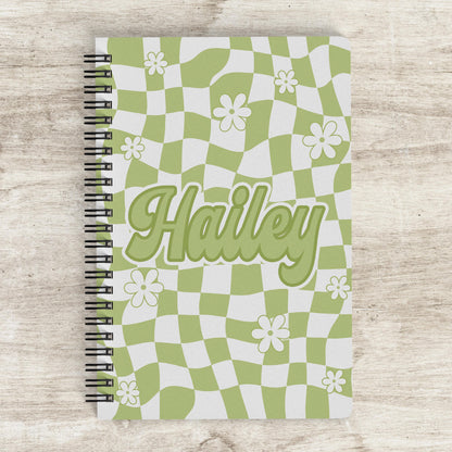 Custom Spiral Notebook - Personalized Journal for Girls | Kids Writing Notebooks