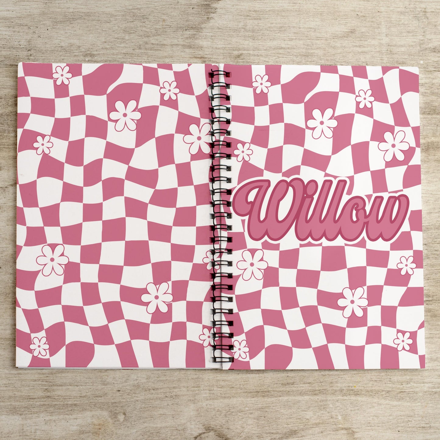 Custom Spiral Notebook - Personalized Journal for Girls | Kids Writing Notebooks