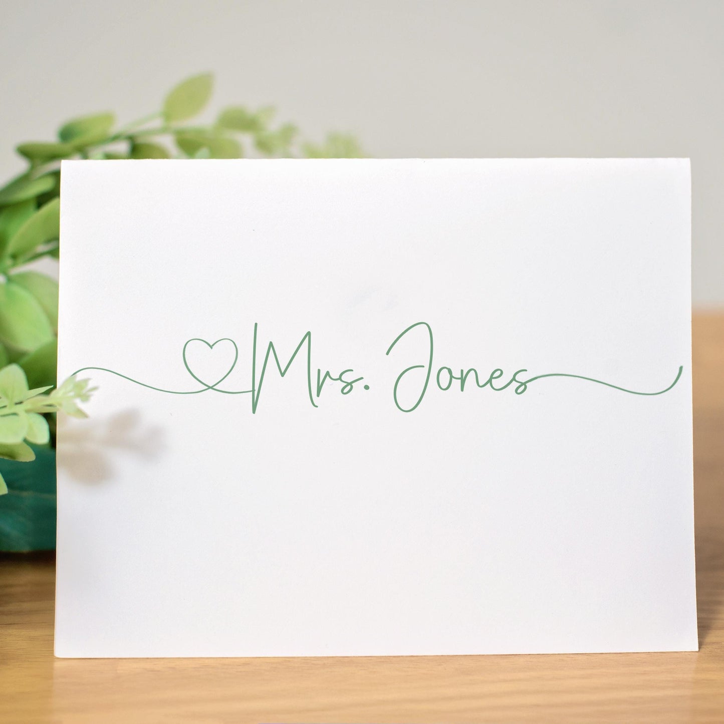 Personalized Note Cards – Custom Notecards with Envelopes | Script Stationery Set