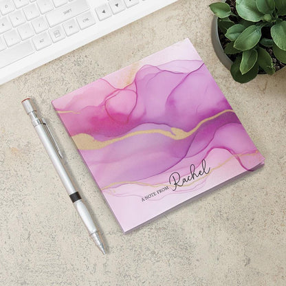 Personalized Notepad - Custom Sticky Notes | Rainbow Stationery To Do List