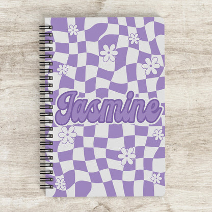 Custom Spiral Notebook - Personalized Journal for Girls | Kids Writing Notebooks
