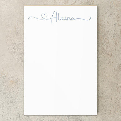 Personalized Notepad - Custom Monogram Notepads With Easy Tear-Away Pages