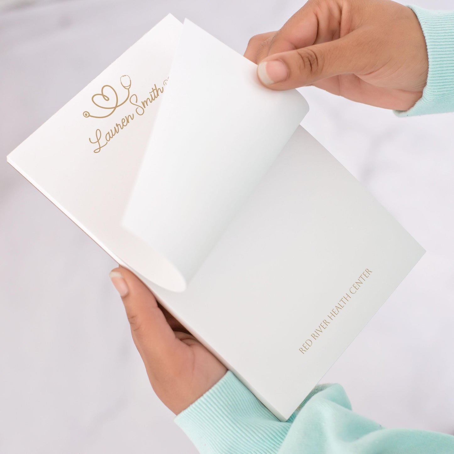 Personalized Nurse Notepad - Custom Name Stationery | RN LPN CNA Notepads Gift