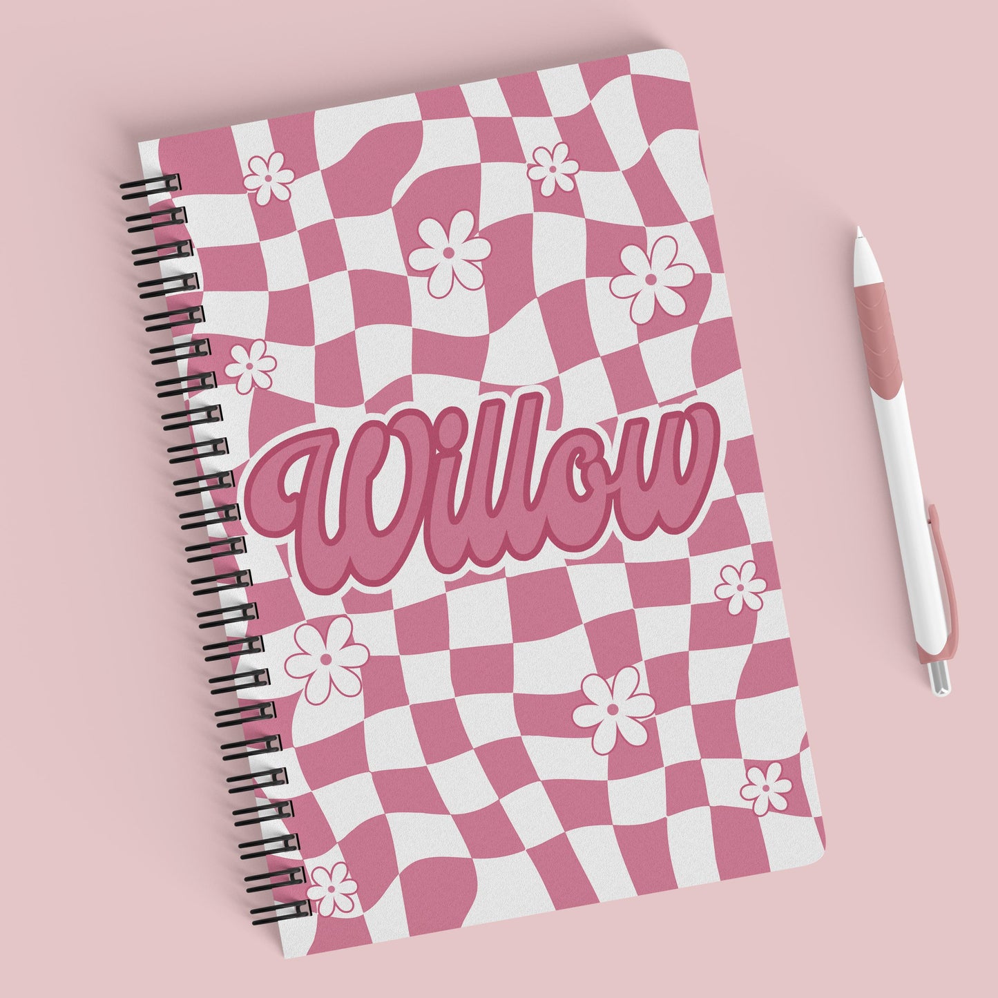 Custom Spiral Notebook - Personalized Journal for Girls | Kids Writing Notebooks