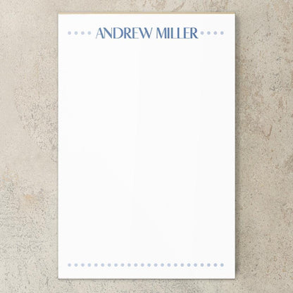 Personalized Notepad - Custom Monogram Stationery | Professional To Do List Pad