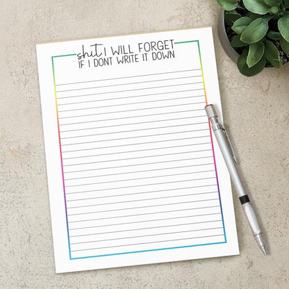 Funny Notepad - Custom Stationery & Office Notepads | Teacher Gift & Desk Accessory