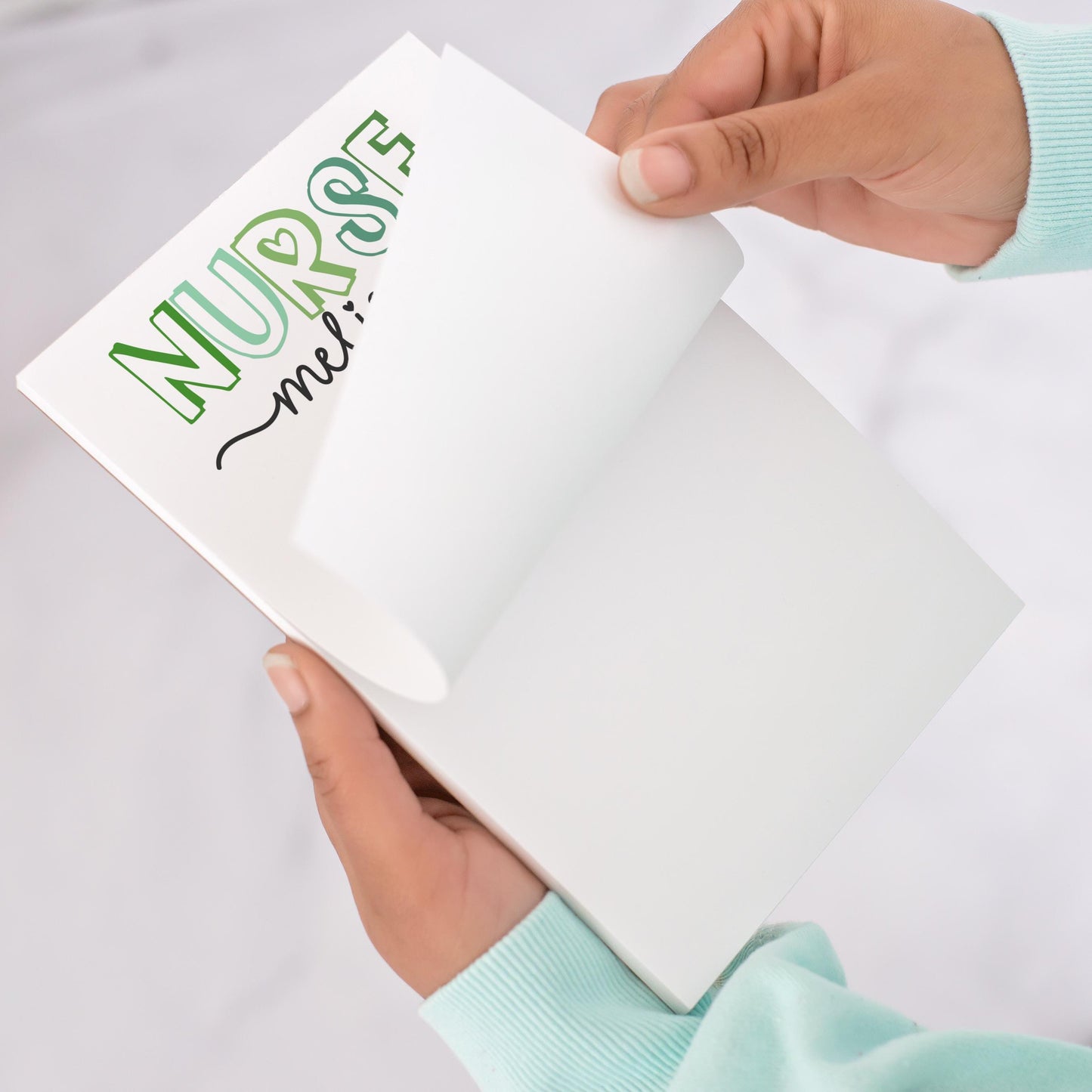 Personalized Nurse Notepad - Custom Nurse Stationery with Easy Tear-Away Pages