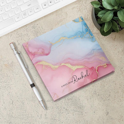 Personalized Notepad - Custom Sticky Notes | Rainbow Stationery To Do List