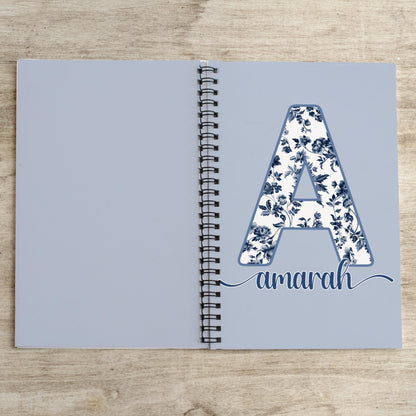 Personalized Womens Notebook | Handmade Custom Notebook with Monogram Name, Prayer Journal Gift