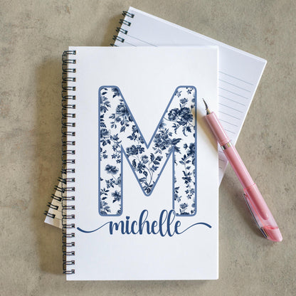 Personalized Womens Notebook | Handmade Custom Notebook with Monogram Name, Prayer Journal Gift