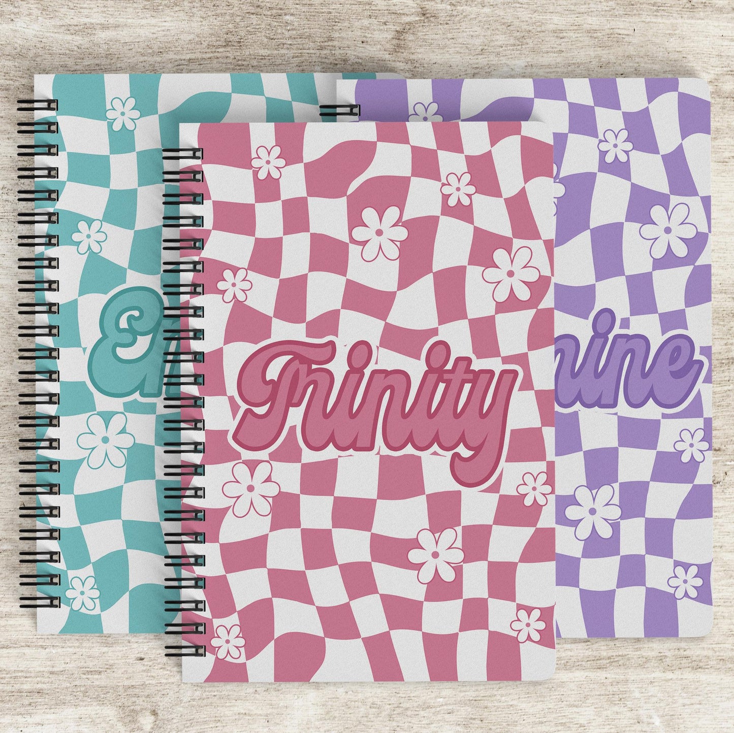 Custom Spiral Notebook - Personalized Journal for Girls | Kids Writing Notebooks
