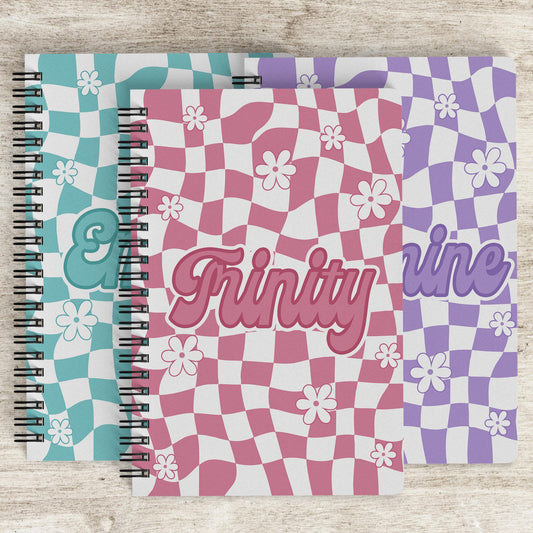 Custom Spiral Notebook - Personalized Journal for Girls | Kids Writing Notebooks