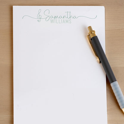 Personalized Music Notepad | Teacher Appreciation Gift – Hardback Notepad for Music Lovers