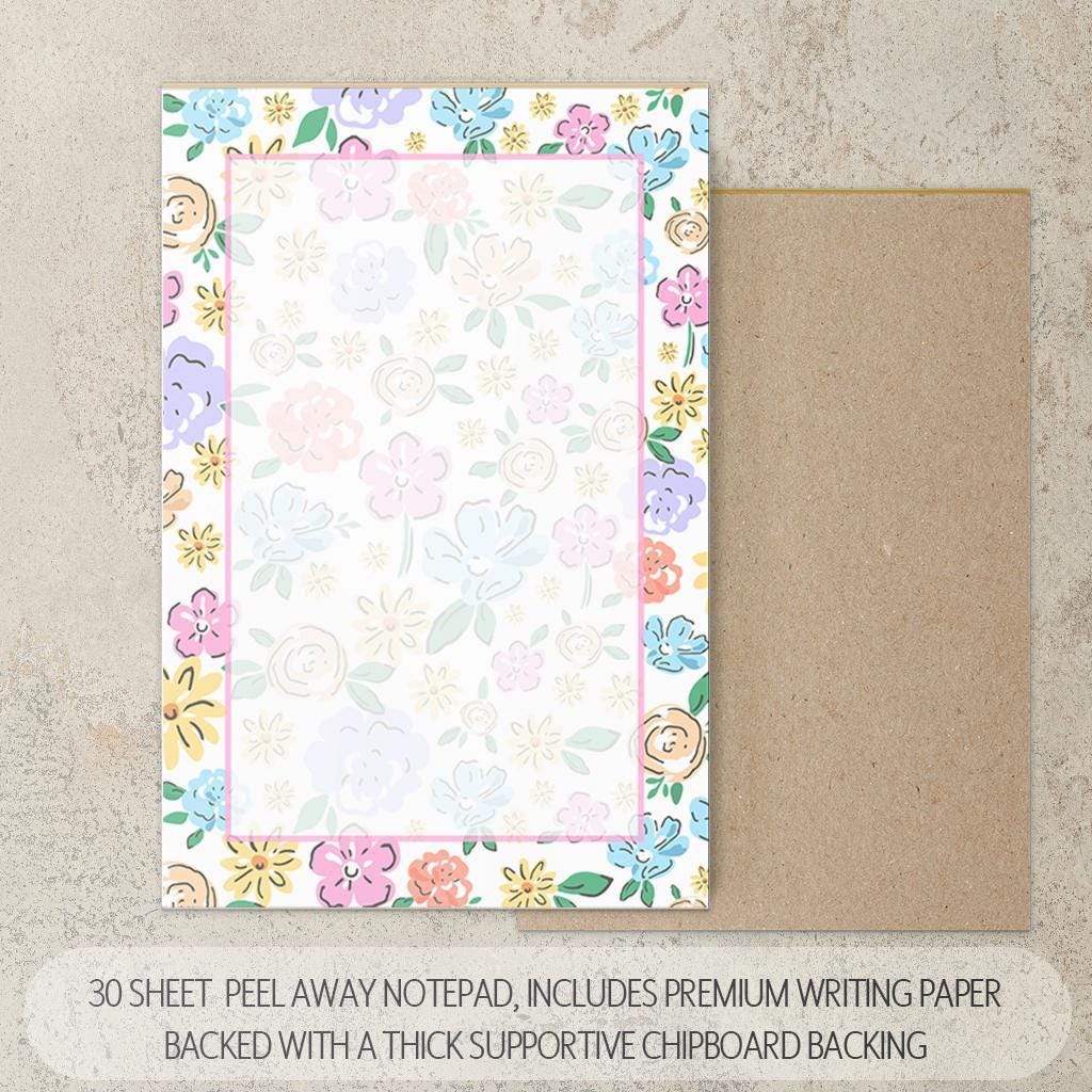 Personalized Stationery Set – Kids Letter Writing Kit With Notebook, Pen & Envelopes