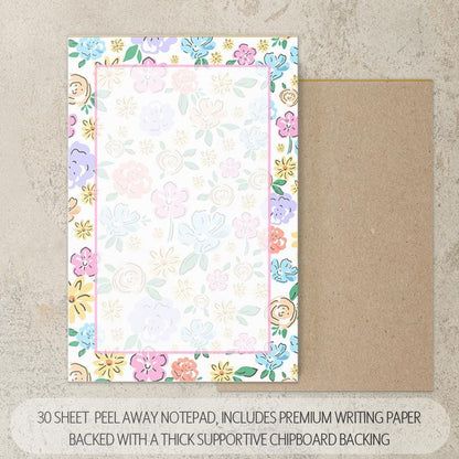 Personalized Stationery Set – Kids Letter Writing Kit With Notebook, Pen & Envelopes