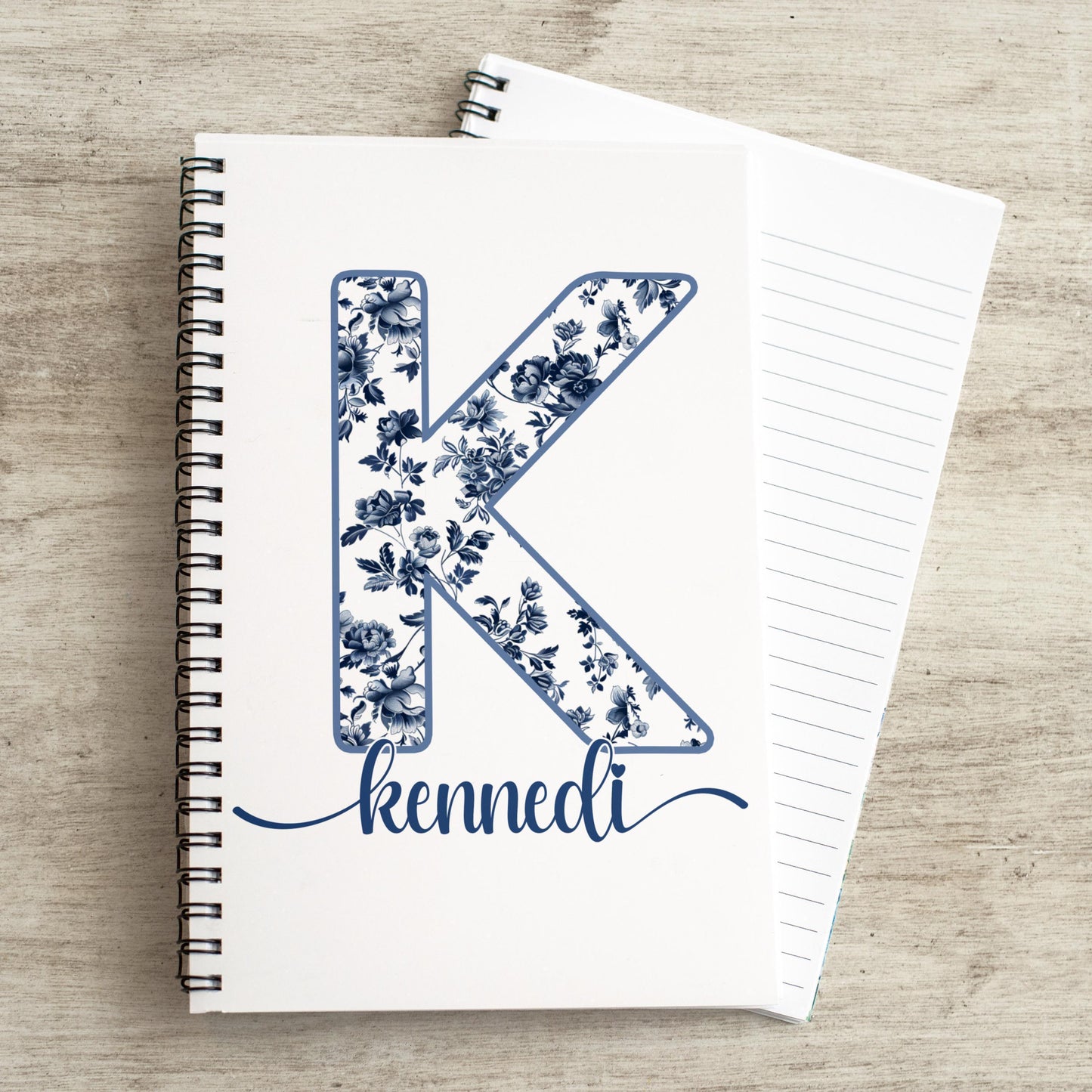 Personalized Womens Notebook | Handmade Custom Notebook with Monogram Name, Prayer Journal Gift