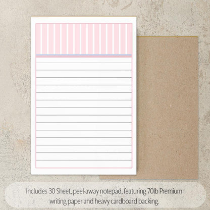 Personalized Stationery Set – Custom Girls Writing Set with Monogram Letter Paper & Envelopes