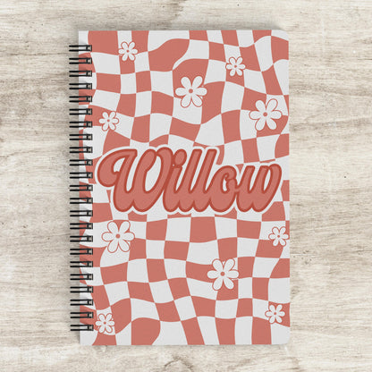 Custom Spiral Notebook - Personalized Journal for Girls | Kids Writing Notebooks
