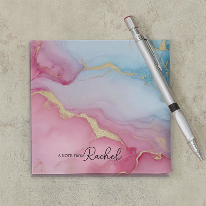 Personalized Notepad - Custom Sticky Notes | Rainbow Stationery To Do List